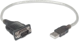 convertisseur usb vers port série rs232 (db9) avec câble 45 cm