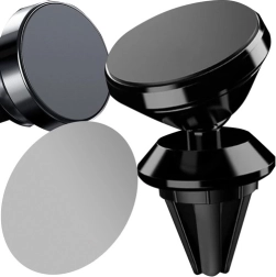 Support de téléphone magnétique pour voiture à fixer sur la grille d’aération