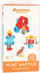 Blocs de construction Mini Wafle 70 pcs pour garçons Marioinex