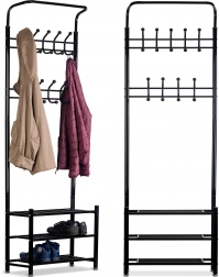 Porte-vêtements avec étagères ModernHome