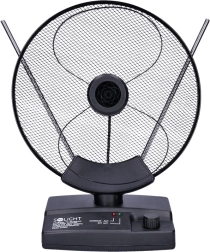Antenne d’intérieur Solight DVB-T2/FM avec amplificateur 36 dB