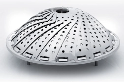 Panier vapeur pliable Orion en acier inoxydable 14–23 cm