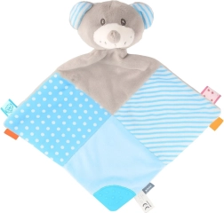 Doudou ourson bleu BABY MIX