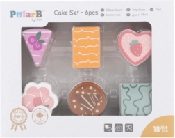 Petits desserts en bois – set de 6 pcs