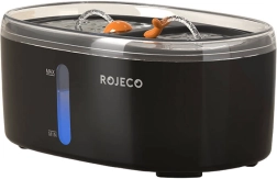 Fontaine à eau pour animaux domestiques Rojeco 2,5 l – noire