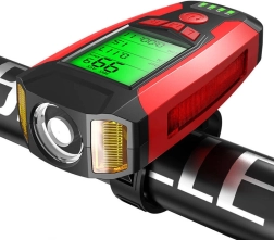 Superfire lampe de vélo 4-en-1