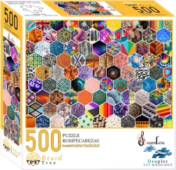 Puzzle mosaïque d’images 500 pièces Brain Tree