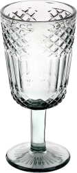 Verre à vin noir en verre 270 ml