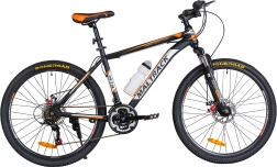 Vélo d’équipe Maltrack 26, orange-gris