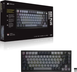 Clavier de jeu sans fil avec éclairage RVB