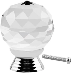 Poignée de meuble en cristal