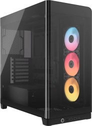 Boîtier PC mid‑tower avec vitre panoramique 4500X RS‑R ARGB, noir