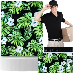 Enveloppes postales en film Jungle 310 × 420 mm, autocollantes, 50 pcs