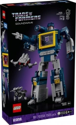Lego Icons Transformers : Soundwave – modèle de collection pour adultes
