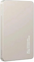 Batterie externe sans fil 5000 mAh avec fixation magnétique MagSafe, PD 20 W, titane