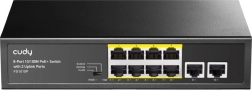 Commutateur Cudy 8 ports 10/100M PoE+ avec 2 ports uplink