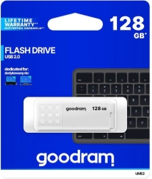 Clé USB Goodram UME2 128 Go USB 2.0 blanche