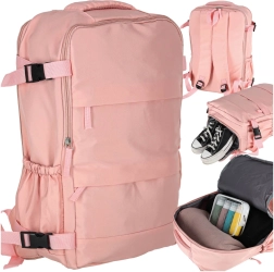 Sac à dos de voyage cabine rose 45 × 30 cm