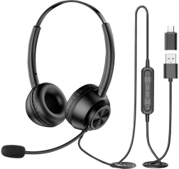 Casque filaire avec microphone New Bee