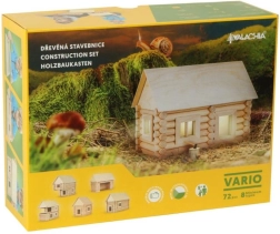 Jeu de construction en bois VARIO 72 pièces en hêtre