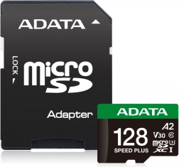 Carte MicroSD Speed Plus 128GB UHS1 U3 V30 A2 180/160 Mo/s