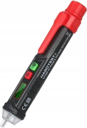 Testeur de tension sans contact HABOTEST HT100P avec écran LCD et lampe de poche