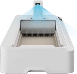 Litière pour chat intelligente auto-nettoyante PetKit Purobot Crystal Duo avec caméra IA