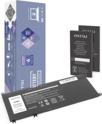 Batterie Mitsu pour Dell Inspiron 15 5587 et 7588 3600 mAh (55 Wh) 15,2 V