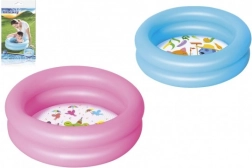 Mini piscine gonflable pour enfants 61x15 cm, 2 couleurs, en sachet 2+