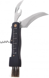 Couteau pliant pour champignons en acier inoxydable Orion