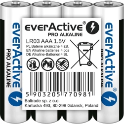 Piles alcalines AAA everActive Pro Alkaline, 4 pcs