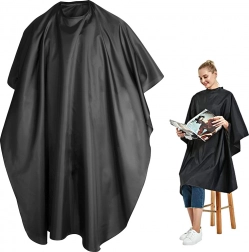 Cape de coiffeur universelle – manteau de coupe imperméable en polyester