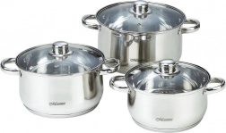 Ensemble de casseroles en inox 6 pièces Maestro