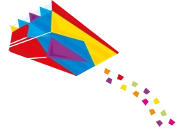 Cerf-volant parafoil mini 60 cm