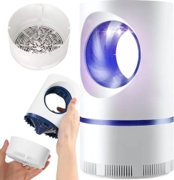 Lampe UV anti-moustiques et mouches avec piège électrique