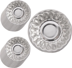 Set de 20 emporte-pièces en acier pour biscuits