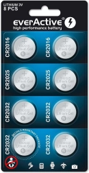 Set de piles lithium everActive 8 pcs