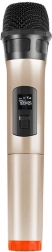 Microphone dynamique sans fil PULUZ 3,5 mm doré