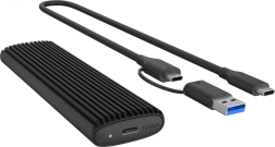 Icy Box IB-1808MCT-CU31 boîtier externe pour SSD M.2 NVMe et SATA USB-C 10 Gb/s