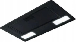 Hotte cheminée ERA C, noire, 72 cm