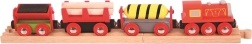 Train de marchandises Bigjigs Rail rouge