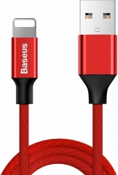 Baseus Yiven câble Lightning 180 cm, rouge