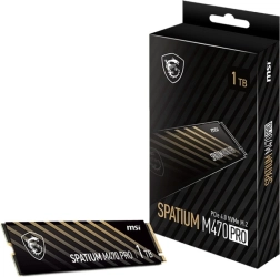 SSD M.2 MSI SPATIUM M470 PRO 1 To PCIe 4.0 NVMe