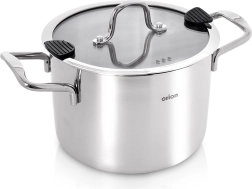 Casserole en acier inoxydable avec couvercle VENICE 16 cm, 2,3 l