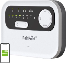 RainPoint régulateur d’arrosage Wi‑Fi 8 zones