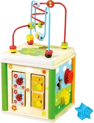 Cube d’éveil moteur Éléphant Bino