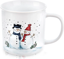 Mug en céramique avec bonhomme de neige 470 ml