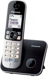 Téléphone sans fil PANASONIC KX‑TG6811, noir