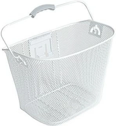 Panier de vélo en métal Rw15bout blanc