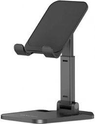 Support de bureau AWEI X11 pour tablette et smartphone, noir